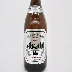 アサヒスーパードライ瓶ビール(中)