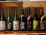 日本酒が10種類以上お楽しみ頂ける日本酒飲み放題をご用意しております！