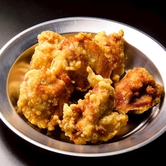 【注文を受けて揚げる】　唐揚げ