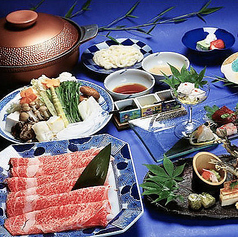 四季亭のコース写真