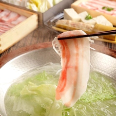 豚しゃぶせいろ蒸し 豚匠 なんば邸のコース写真
