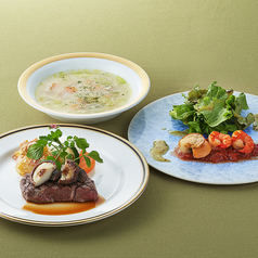 新潟グランドホテル フランス料理レストラン ベルビューのコース写真