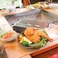 離れの個室でのいろり焼は、いわば日本古来の和風日帰りグランピング。体験型のお食事をお楽しみください♪