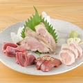 料理メニュー写真&nbsp;淡路どり　刺し5種盛り