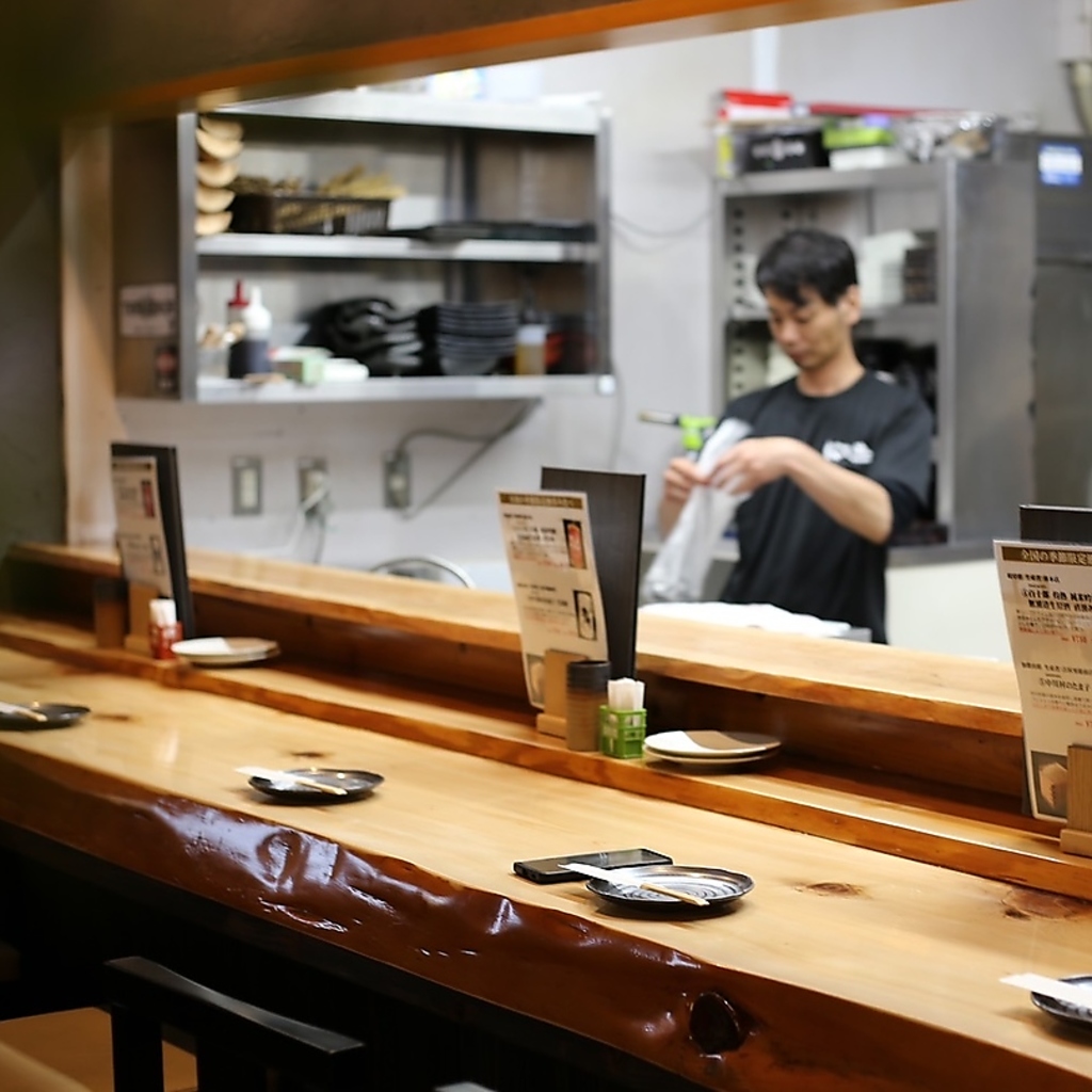 作り手とお話しながらお料理を楽しめます♪