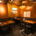 20名様前後で貸切も受け付けております！店内広々とご利用いただけるのでご相談下さい！詳しくはお店までお問合せ下さい。
