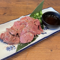 国産鶏のレバ刺