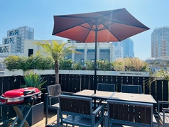 ビアガーデンコンロ、椅子、テーブル、屋外ヒーター等機材は全て揃ってます！4名様から予約可能です。11時から閉店21時までいつでもお楽しみいただけます。（2時間制）おしゃれタウン表参道の開放的なテラスでビアガーデンをお楽しみください！