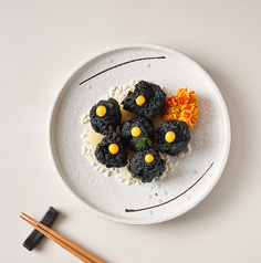 《揚物料理》　海老のマヨネーズ添え