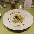 料理メニュー写真&nbsp;【魚料理】本日のポワレとムース　グリーンソース
