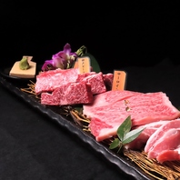 厳選されたお肉をコースでもお楽しみいただけます。