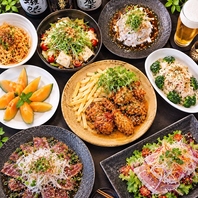 パーティーシーンを彩る料理