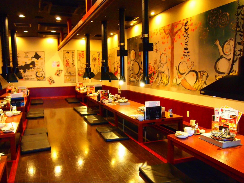 広々とした空間で楽しい宴会を・・・。