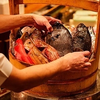 【約20種のボリューム】日替わりでご用意する鮮魚料理