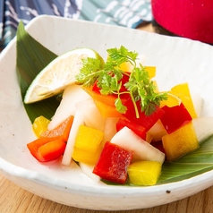 季節野菜のさっぱり漬け～カボス風味～