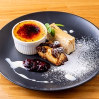 シェフが自信を持ってオススメするカブリオのデザート