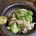 料理メニュー写真&nbsp;酢モツきゅうり