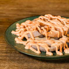 焼きれんこん 明太マヨ
