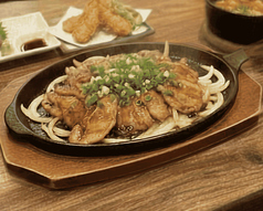 ジンギス鉄板焼き