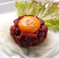 料理メニュー写真&nbsp;桜ユッケ