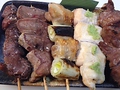 料理メニュー写真&nbsp;おまかせ串焼5本盛り合わせ
