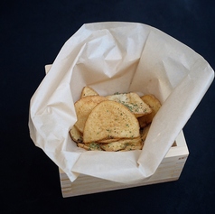 自家製ポテトチップス