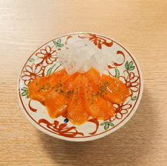 自家製スモークサーモン