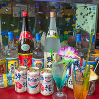 厳選した焼酎や地酒も充実のラインナップ☆
