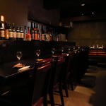 恵比寿の駅近で大切な方やデートに…☆カウンターでごゆっくりお寛ぎください。