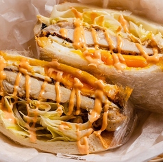 大ボリュームチキンサンド