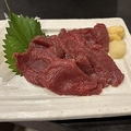 料理メニュー写真&nbsp;馬刺し