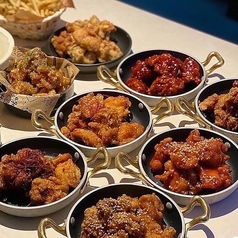 LoveChickenByDanmi ラブチキンのコース写真