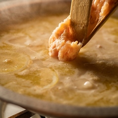 黄金スープの鶏白湯 生つくね ＜一人前＞
