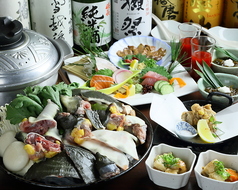 魚処 さかづき 明石のコース写真