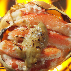 カニ甲羅ぶっこみ焼き