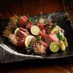 その日の新鮮な鮮魚の盛り合わせ◎日本酒との相性もぴったりです！2人前～5人前をご用意！