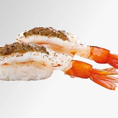 赤えびかに味噌炙り