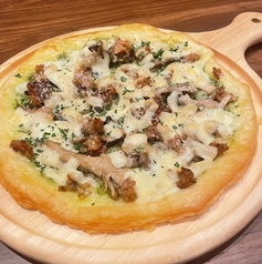 5種きのことサルシッチャのジェノベーゼ