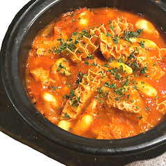 トリッパのトマト煮込み