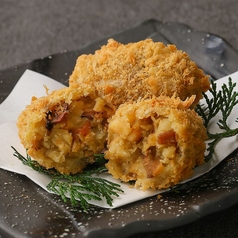 さつまいもの焼き芋塩コロッケ