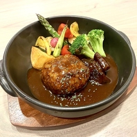 ハンバーグビーフシチュー