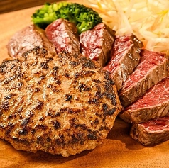 ハラミ&バーグコンボ