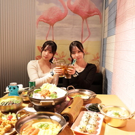 韓国のトレンド料理を楽しむ女子会はいかがでしょうか？