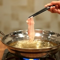 料理メニュー写真&nbsp;【逸品No.1】十和田ガーリックポークのしゃぶしゃぶ