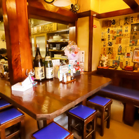 木の温もり漂う落ち着いた和の空間