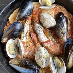 南部鉄器で作る海の幸の伊風炊き込みご飯