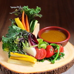 十勝直送！人気の農園野菜のバーニャカウダが大人気♪