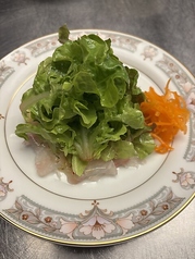 本日の魚介のカルパッチョ