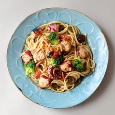 OCTOPUS AND TOMATO/タコとトマトのアーリオオーリオ