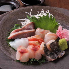 選べる醤油のお造り盛り合わせ